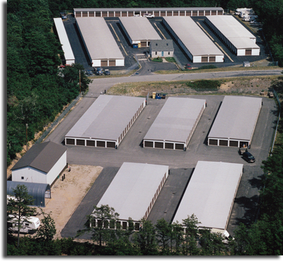Aerial Photo of Secure Storage's Buildings